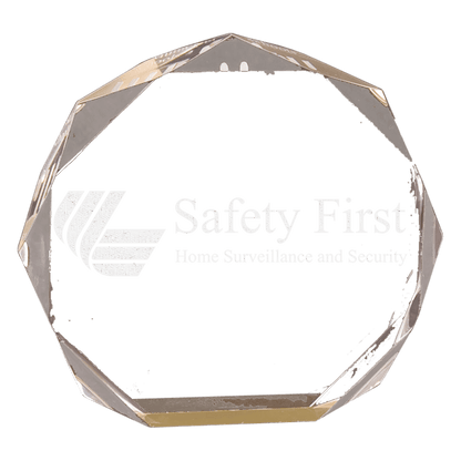 Gold 7" Octagon Acrylic Award
