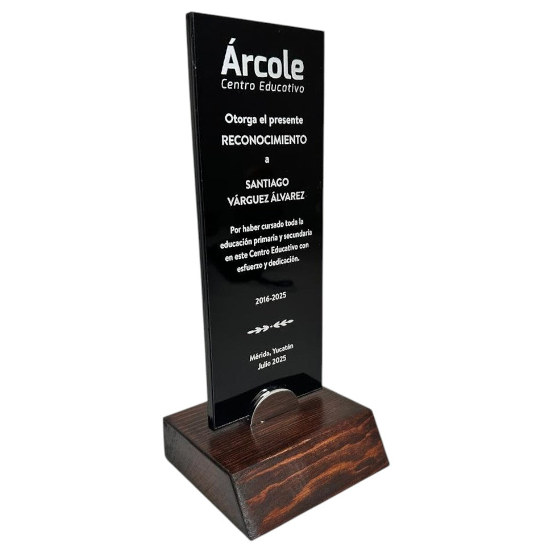 RME413. Reconocimiento de acrílico