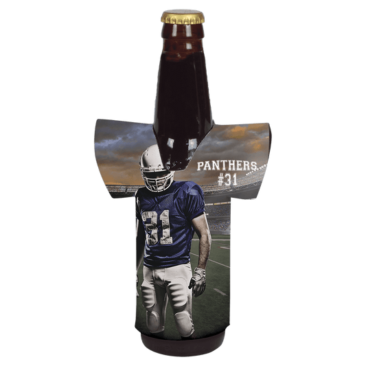 White Sublimatable Jersey Bottle Beverage Holder