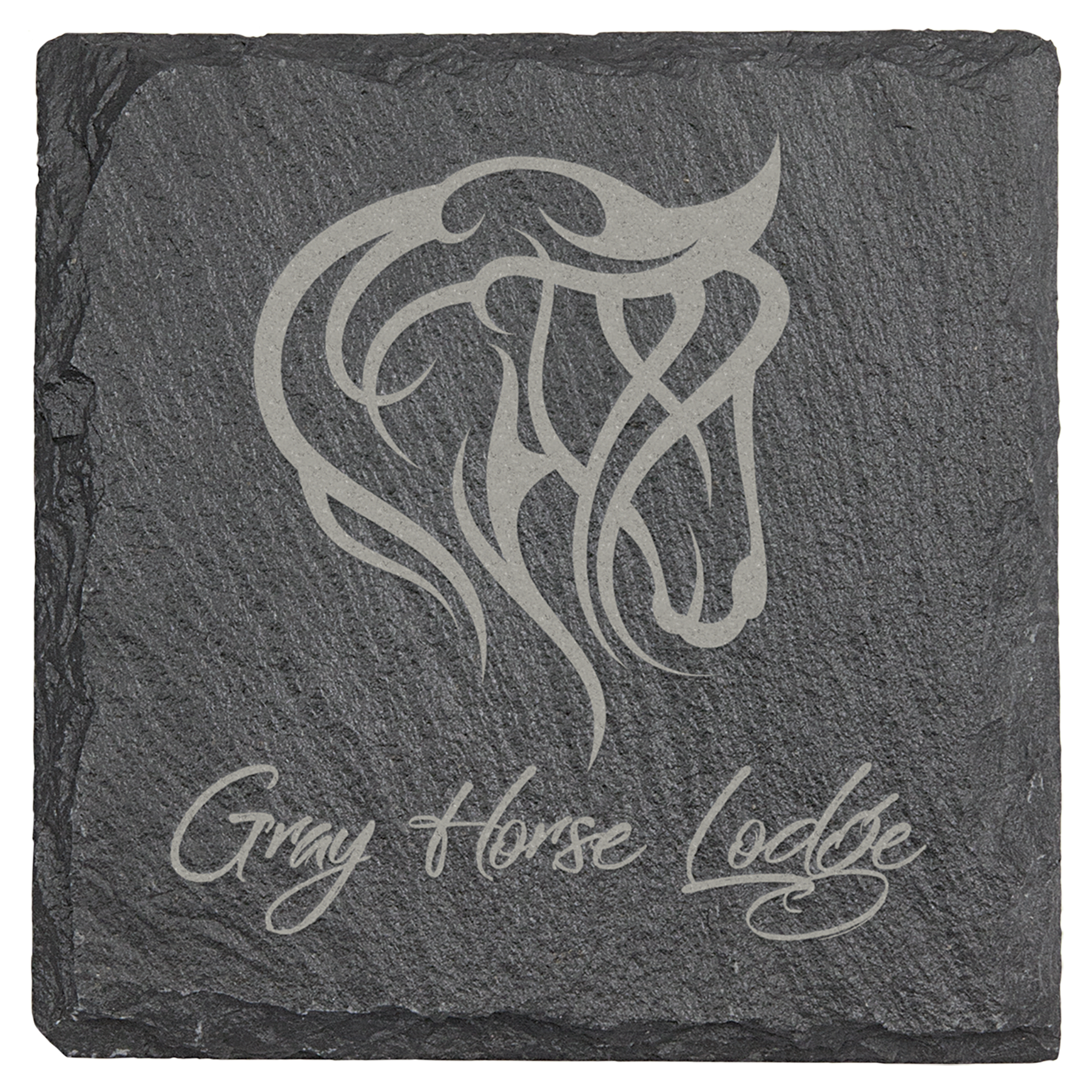 Slate 4" x 4" Square Coaster