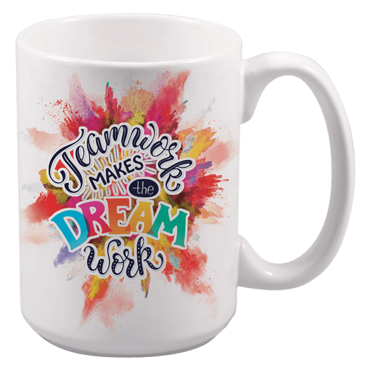 15 oz. White Sublimatable Ceramic Mug