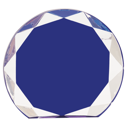 Blue 5 1/2" Sunburst Acrylic