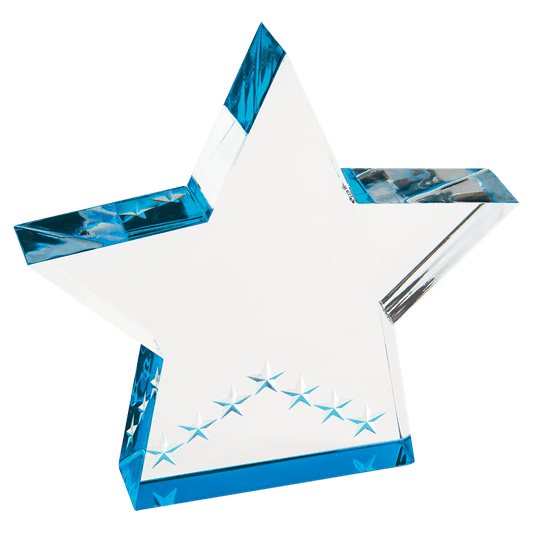 Blue 5" Star Performer Acrylic