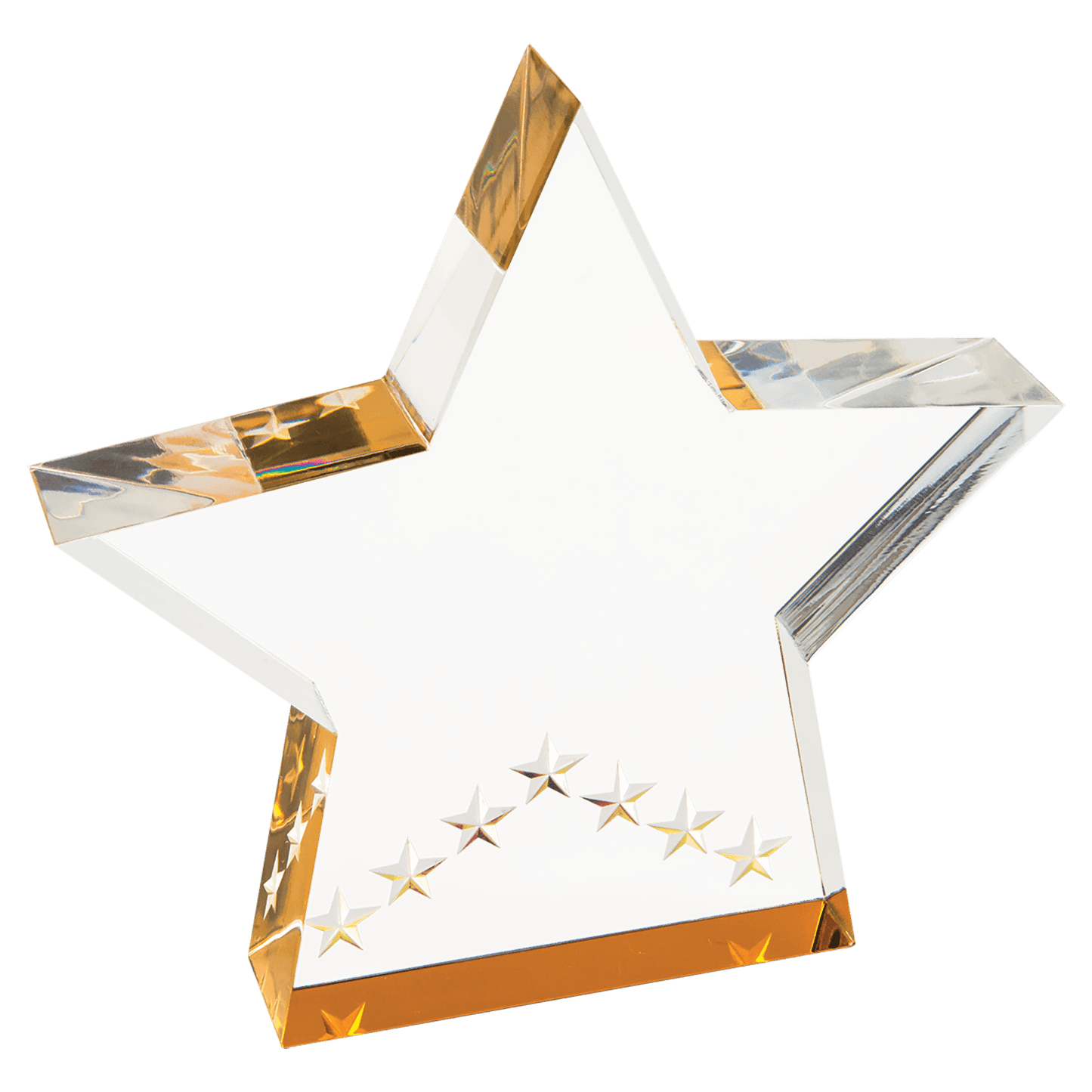 Gold 5" Star Performer Acrylic
