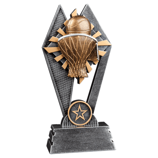 7" Basketball Sun Ray Award