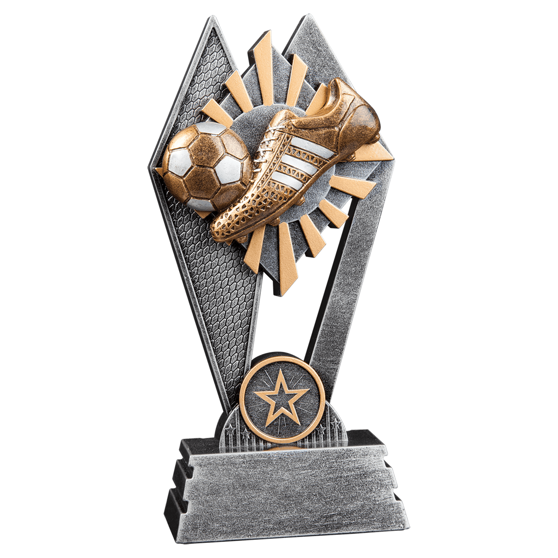 7" Soccer Sun Ray Award