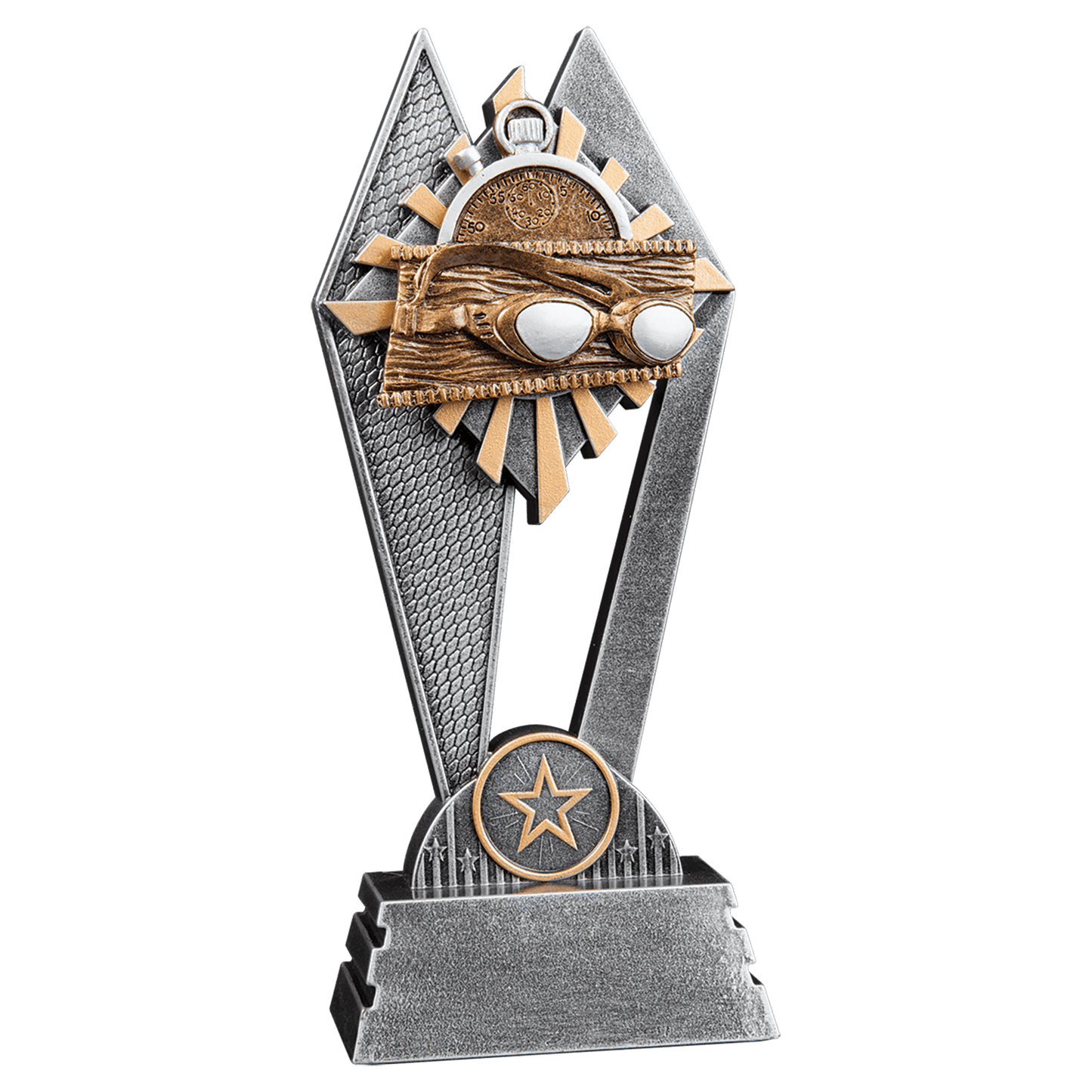 8" Swimming Sun Ray Award