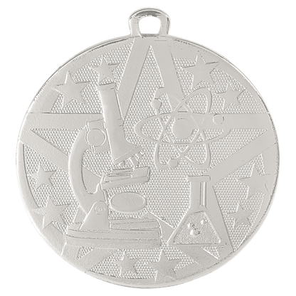 Silver 2" Superstar Science Medal