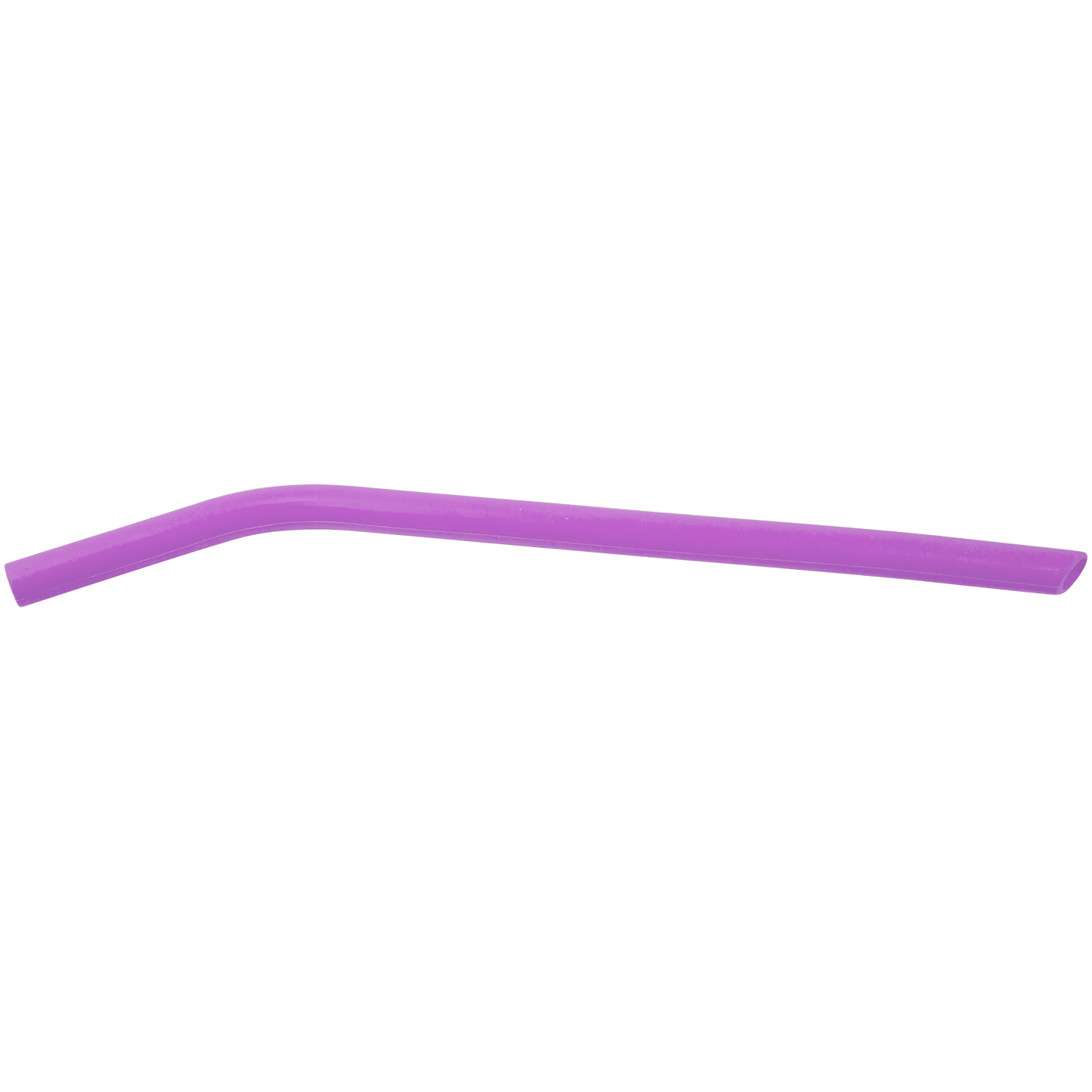 Purple 10" Large Silicone Straw