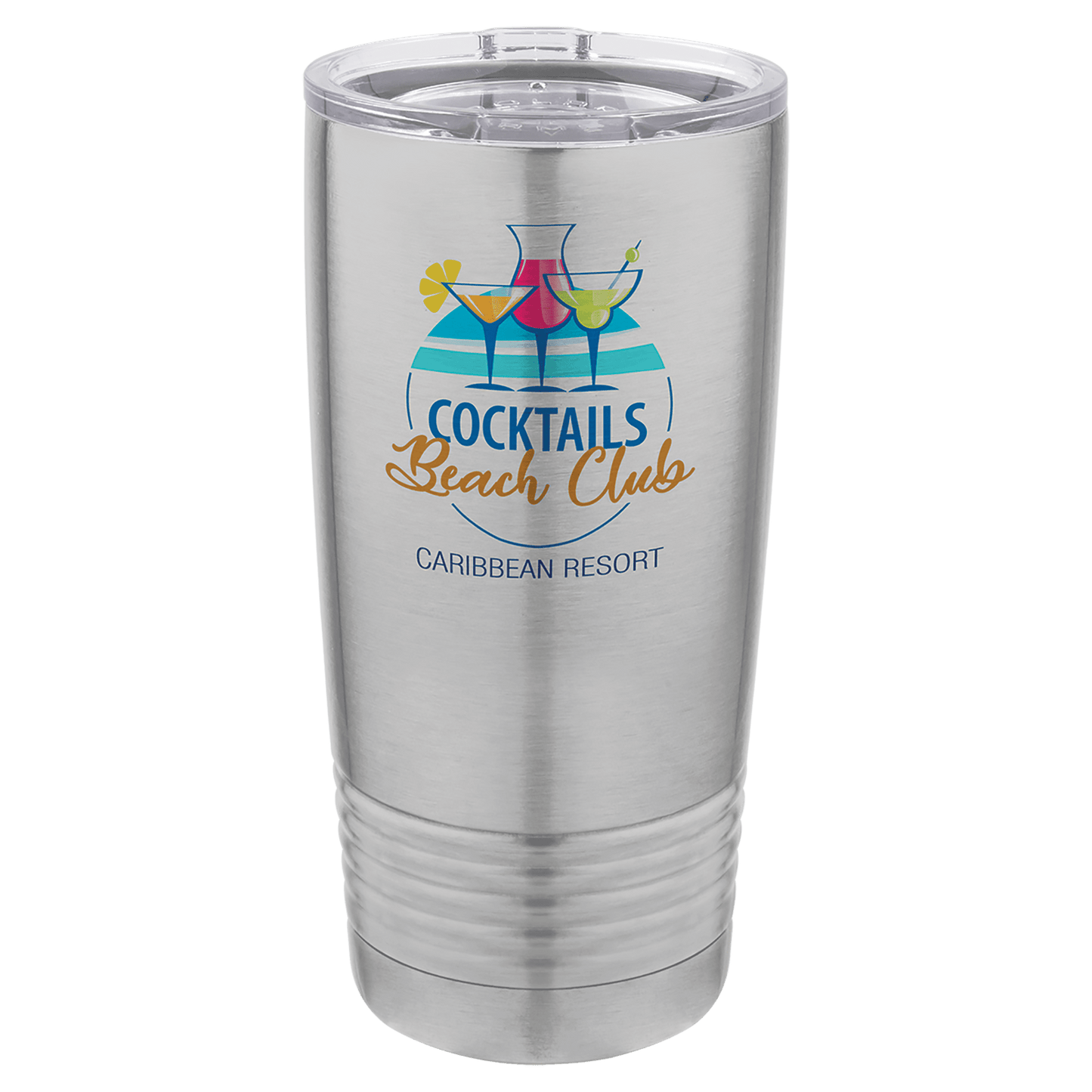 Stainless Steel Sublimatable Polar Camel 20 oz. Vacuum Insulated Tumbler w/Lid