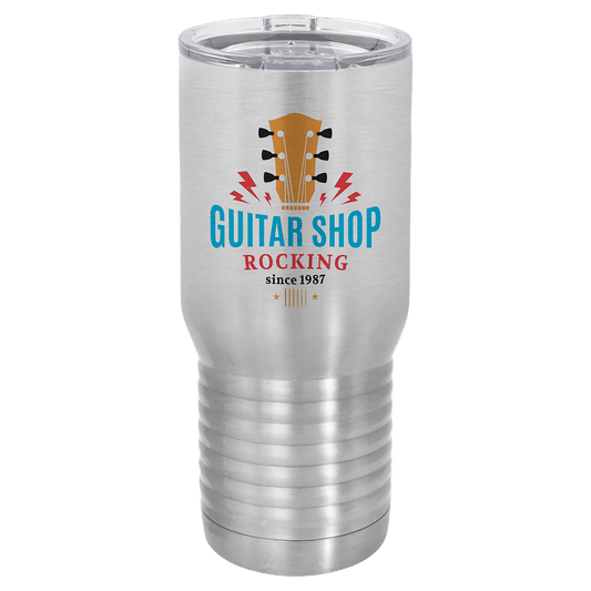 Sublimatable Polar Camel 20 oz. Tall Stainless Steel Vacuum Insulated Tumbler