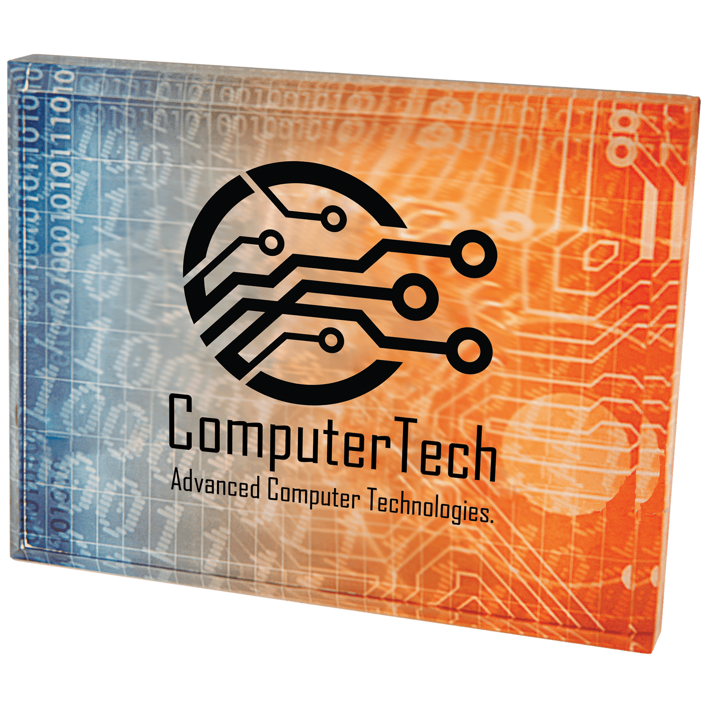 4 1/2" x 3 1/2" Sublimatable Acrylic Paperweight