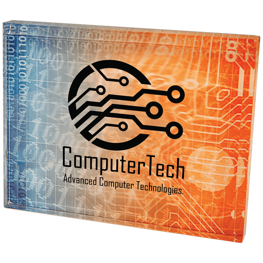 4 1/2" x 3 1/2" Sublimatable Acrylic Paperweight