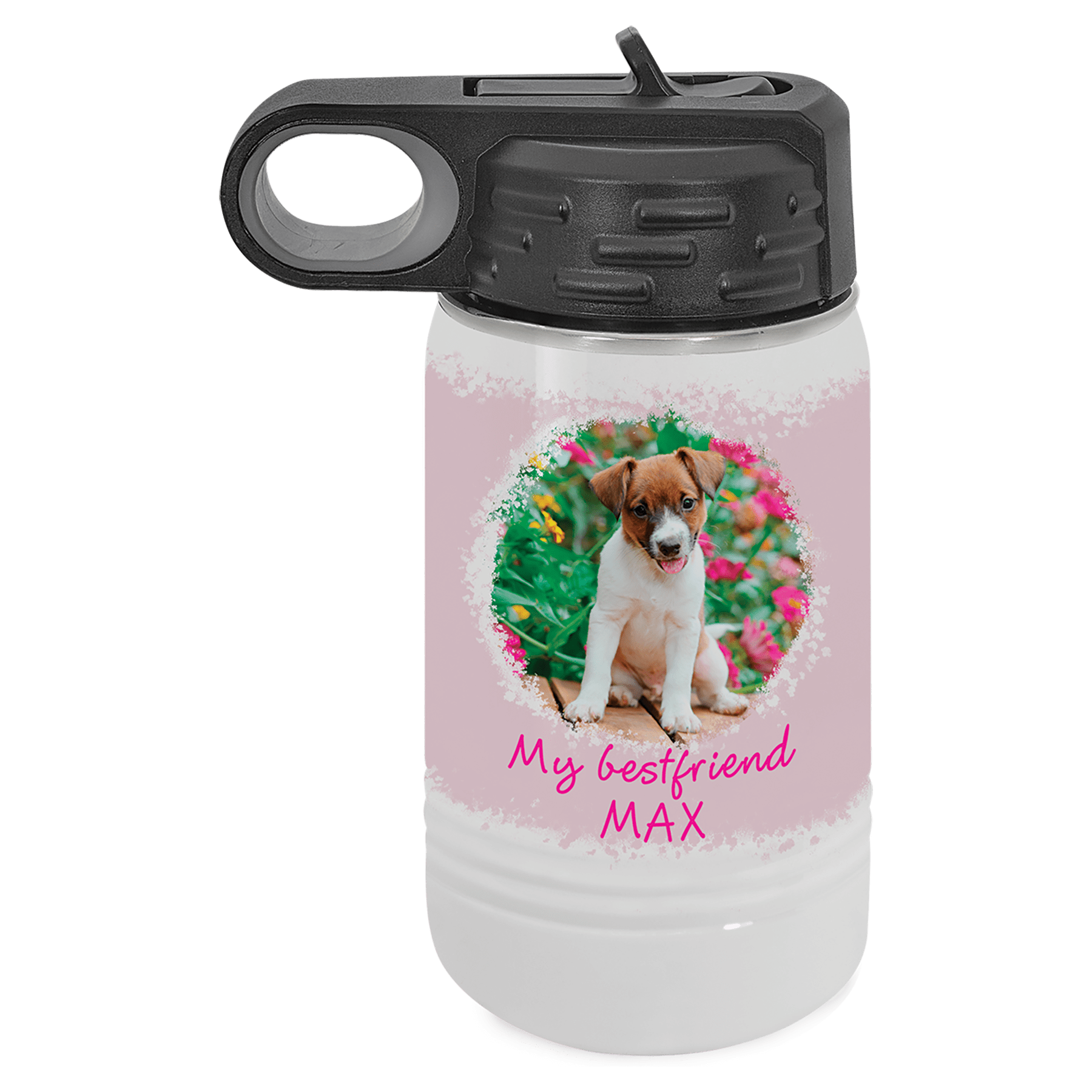 White Polar Camel 12 oz. Water Bottle