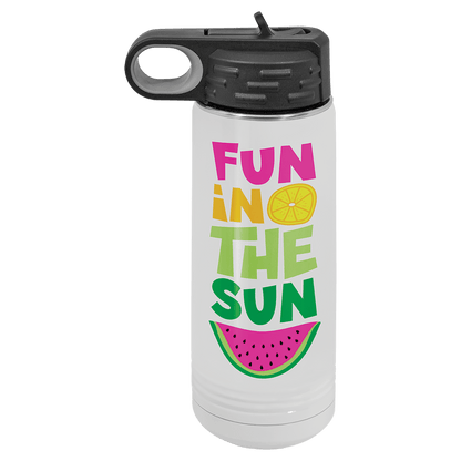 White 20 oz. Polar Camel Sublimatable Water Bottle