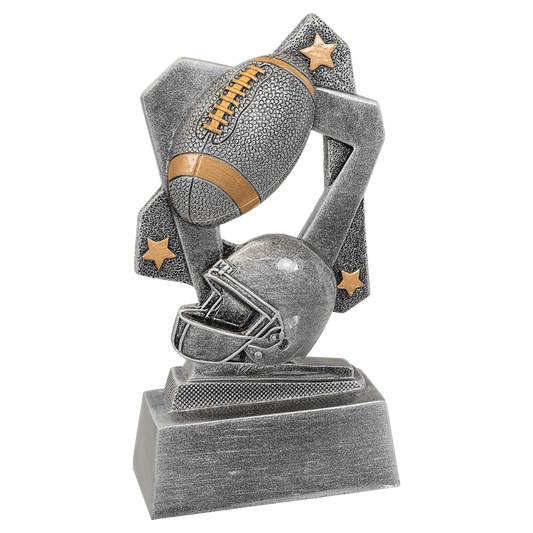 5 1/2" Football Triumph Resin