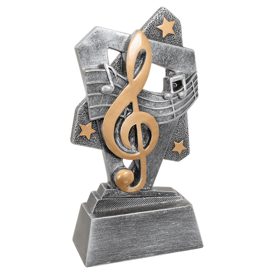 6 1/2" Music Triumph Resin