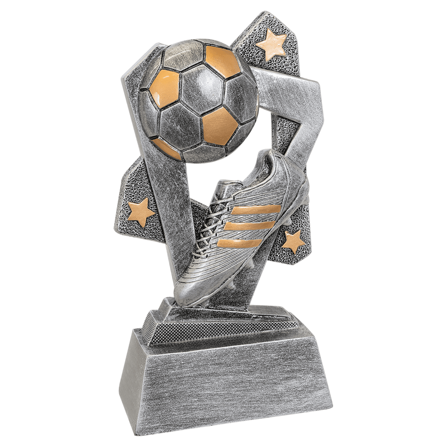 6 1/2" Soccer Triumph Resin