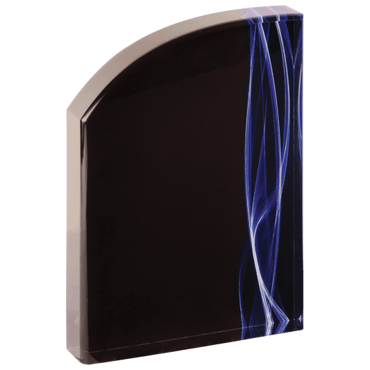 Blue 7" Wave Vapor Acrylic