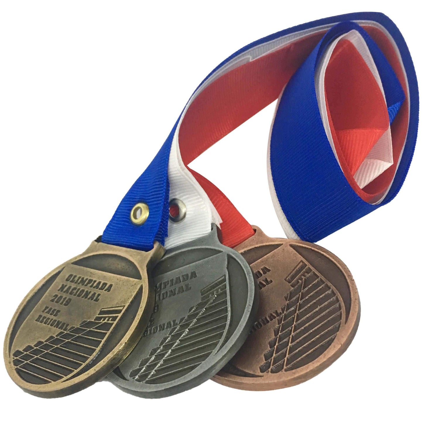 Trofeo MED100. Medalla ZAMAC-[product_type - El Número UNO