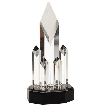 ADL400. Pedestal Diamante Arte 100% Cristal