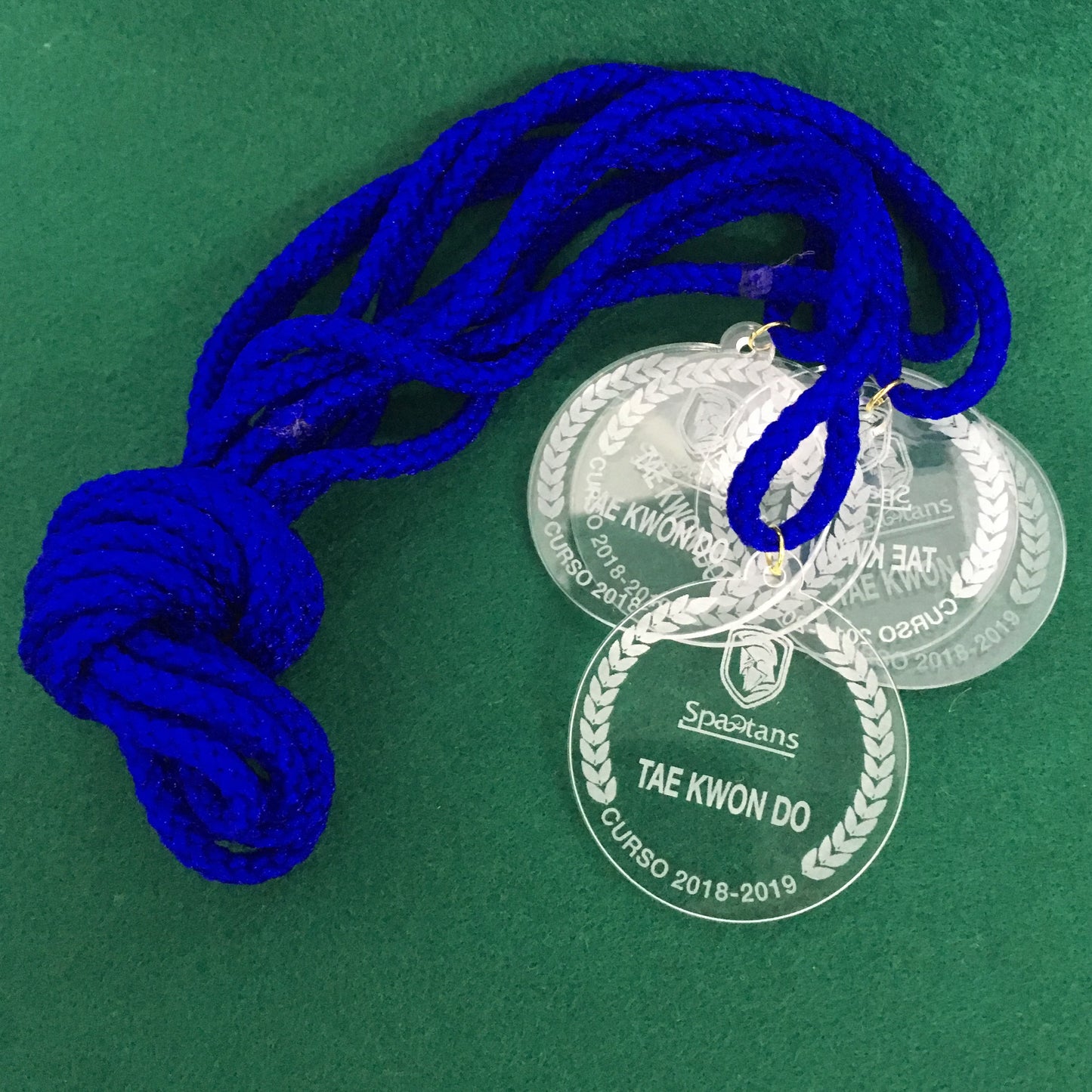 MED450. Medalla transparentes (Mín. 20 piezas)