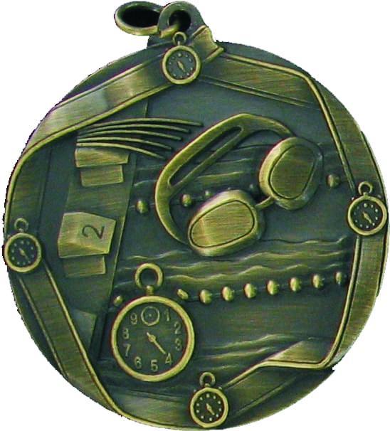 MDD952. Medallas Natación - El Número UNO