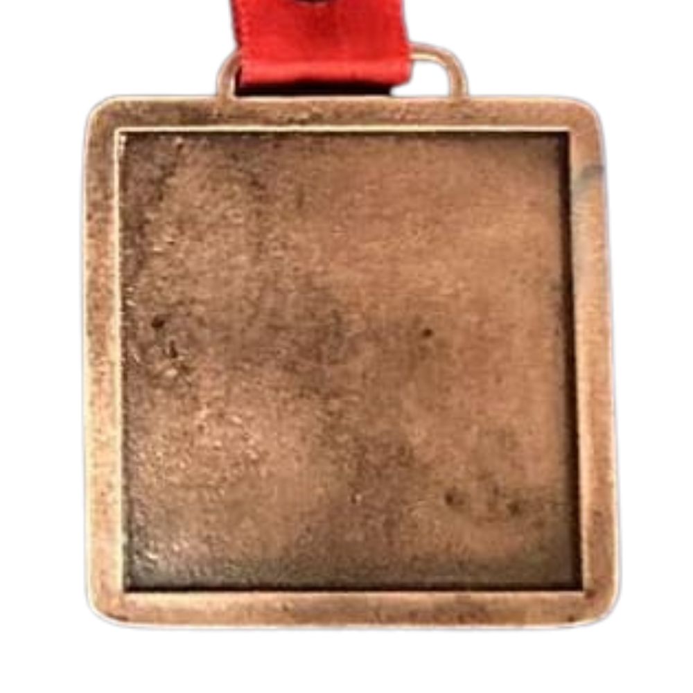 MED770. Medalla Personalizable Cuadrada (Mín. 10 piezas)